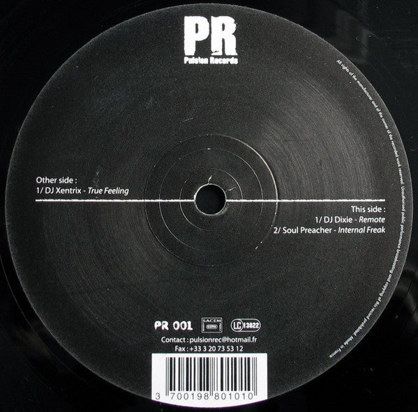 Xentrix / DJ Dixie / Soul Preacher : Untitled (12")