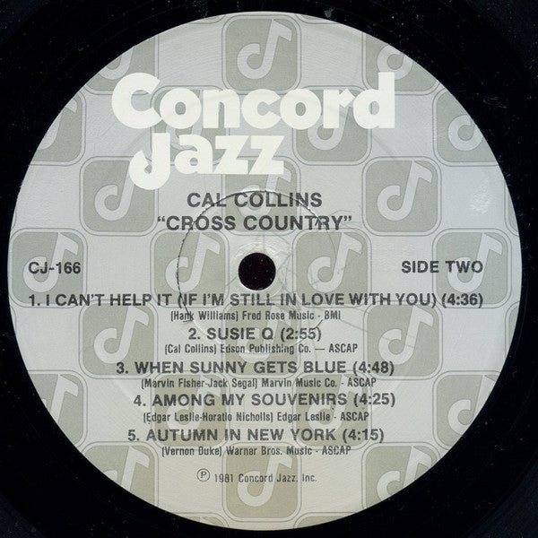 Cal Collins : Cross Country (LP, Album)