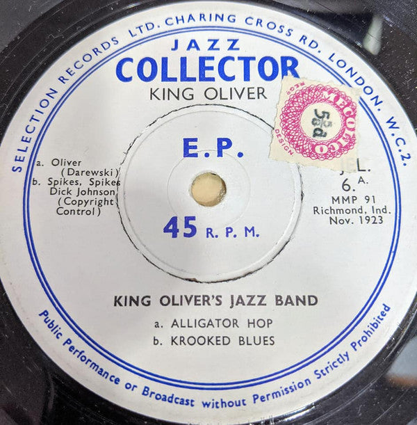 King Oliver : King Oliver (7", EP, Comp)