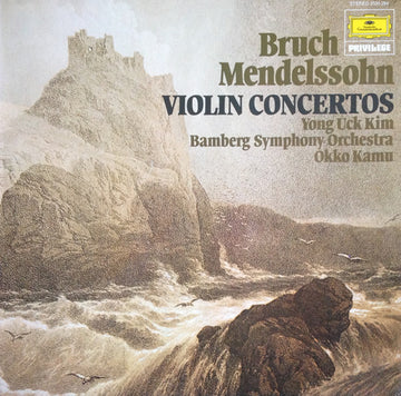 Max Bruch, Felix Mendelssohn-Bartholdy, Yong Uck Kim, Bamberger Symphoniker, Okko Kamu : Violinkonzerte - Violin Concertos (LP, Album)