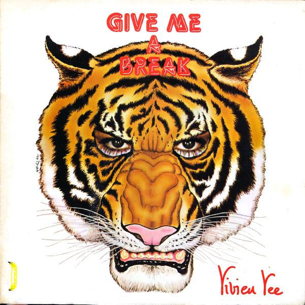 Vivien Vee : Give Me A Break (LP, Album, Red)