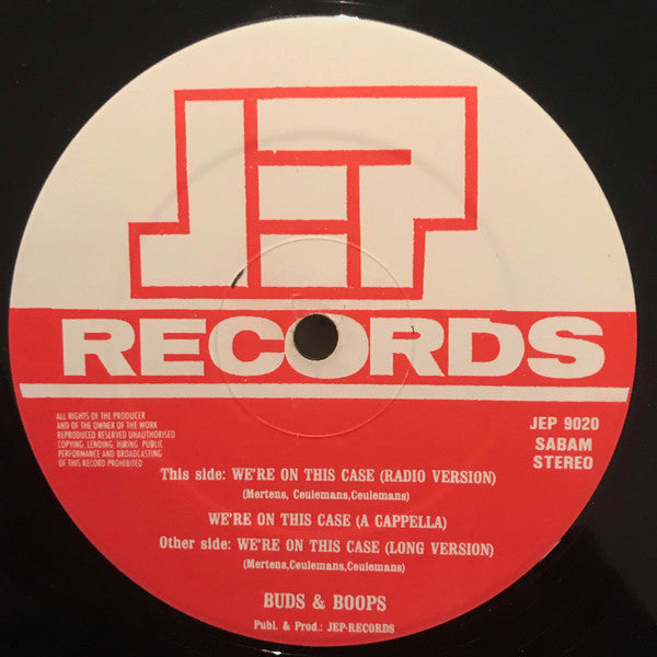 Buds & Boops : We're On This Case (12")