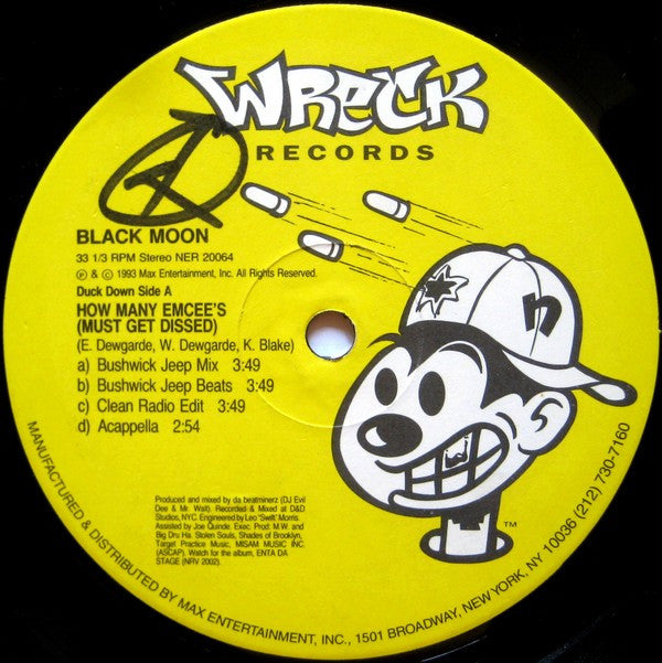 Black Moon : How Many Emcee's (Must Get Dissed) / Act Like U Want It (12")