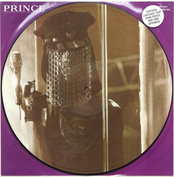 Prince And The New Power Generation : My Name Is Prince (12", Single, Pic, Col)