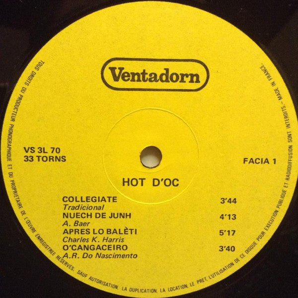 Hot D'Oc : Hot D'Oc (LP, Album)