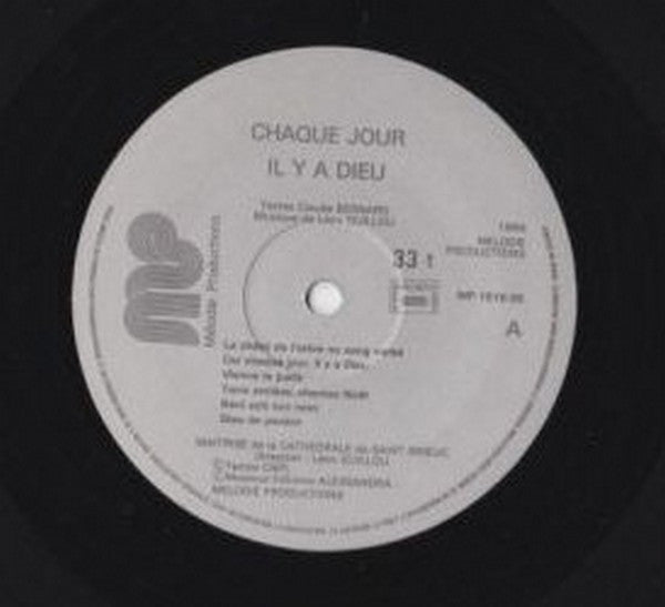 Claude Bernard (3) / Léon Guillou : Chaque Jour... Il Y A Dieu (LP, Album)