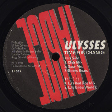 Ulysses : Time For Change (12")