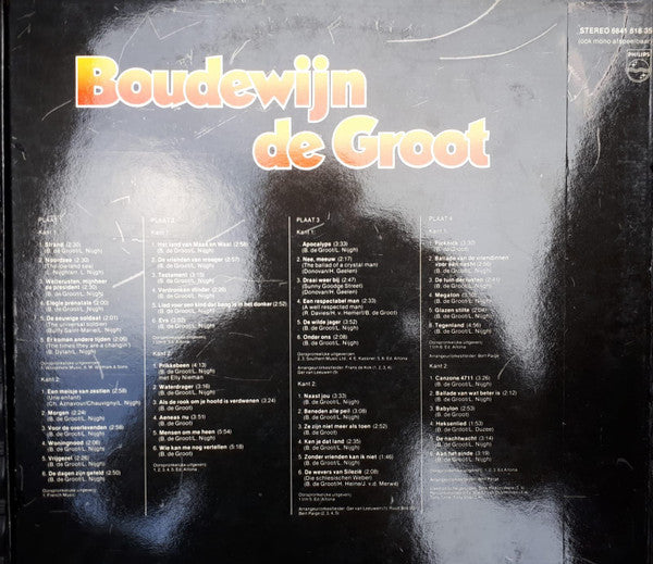 Boudewijn de Groot : Boudewijn de Groot - Vijf Jaar Hits / Dubbel Twee (2xLP, Comp + 2xLP, Comp + Box, Comp)