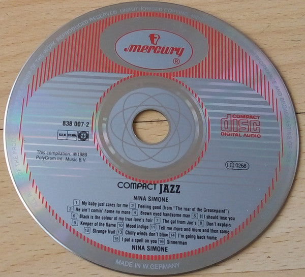 Nina Simone : Nina Simone (CD, Comp)