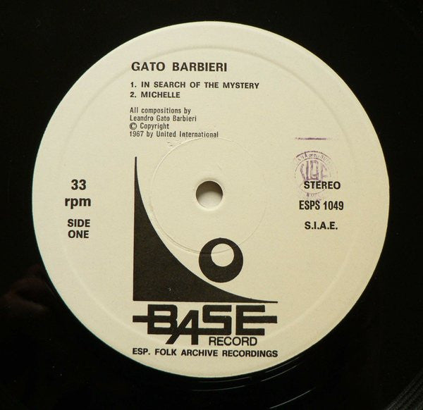Gato Barbieri : In Search Of The Mystery (LP, Album)