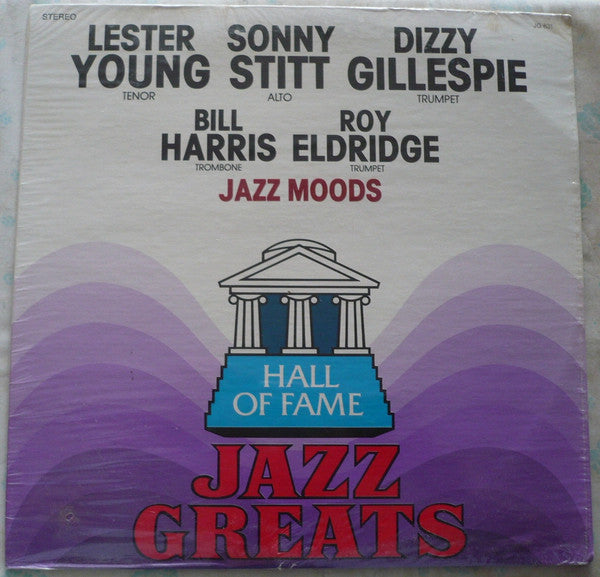 Lester Young, Sonny Stitt, Dizzy Gillespie, Bill Harris, Roy Eldridge : Jazz Moods (LP, Album)