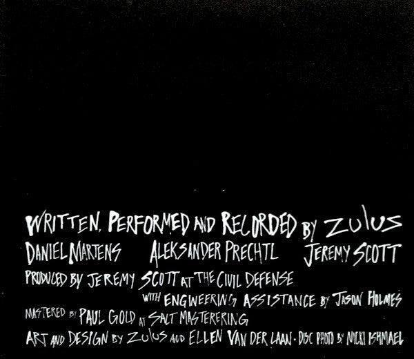 Zulus (2) : Zulus (CD, Album)