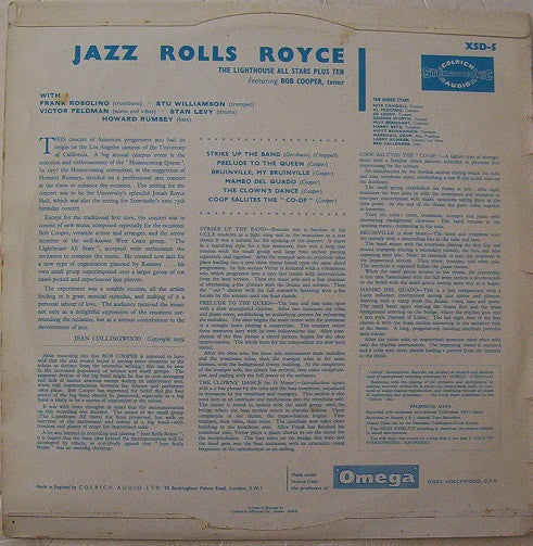 Howard Rumsey's Lighthouse All-Stars : Jazz Rolls Royce (LP, Album)