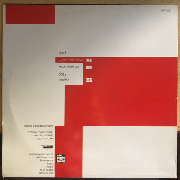 Candy Flip : Strawberry Fields Forever (12", Single)