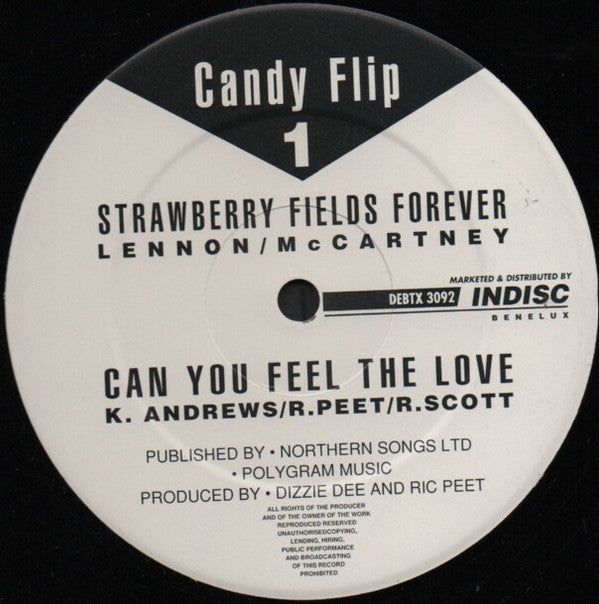 Candy Flip : Strawberry Fields Forever (12", Single)