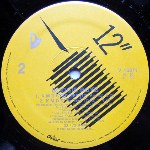 Boogie Boys : Body (12")