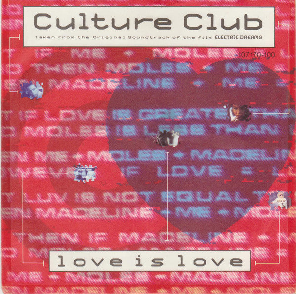 Culture Club : Love Is Love (7", Single, M/Print)