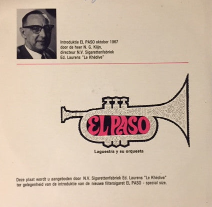 Laguestra And His Orchestra : El Paso (7")