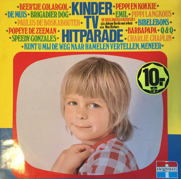 De Beeldbuiszangertjes Onder Leiding Van Johnny Berdu : Kinder TV Hitparade (LP, Album)