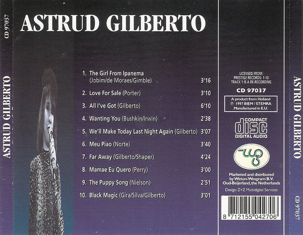 Astrud Gilberto : Astrud Gilberto (CD, Comp)
