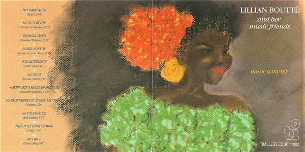 Lillian Boutté & Her Musical Friends : Music Is My Life (CD, Album)