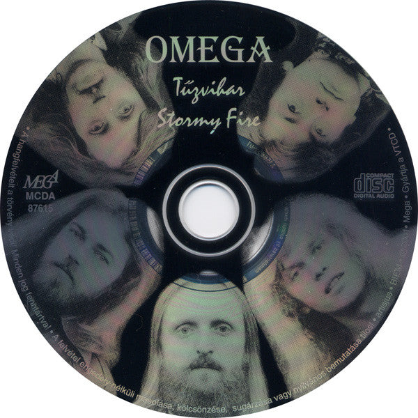 Omega (5) : Tűzvihar / Stormy Fire (CD, Album, RE, RM)