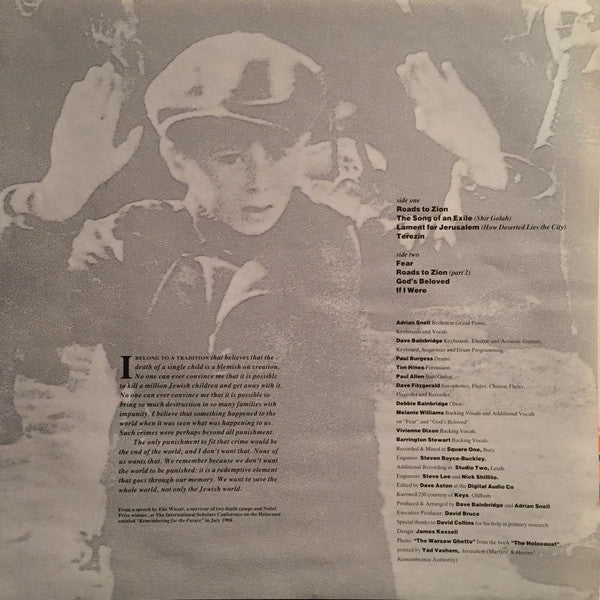 Adrian Snell : Song Of An Exile (LP, Album)