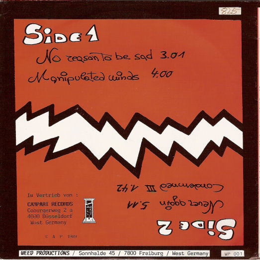 Scarecrow (6) : No Reason To Be Sad (7", EP, Ltd, Num, Gre)