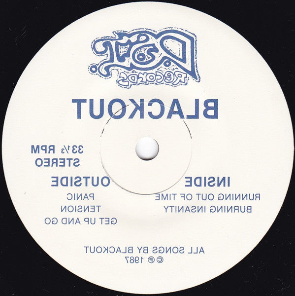 Blackout (29) : Blackout (7", EP)