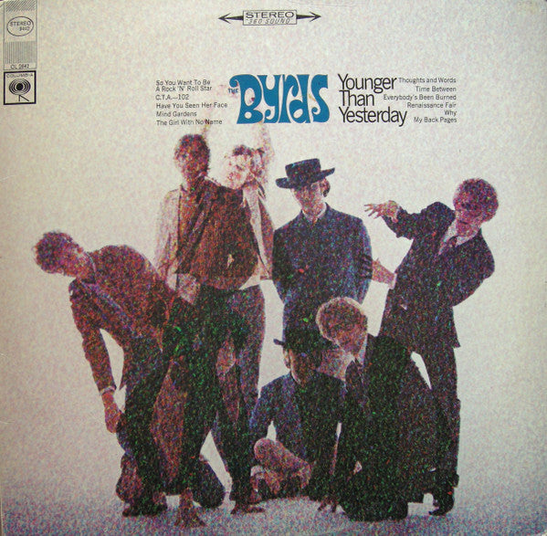 The Byrds : Younger Than Yesterday (LP, Album, RE, Car)