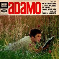 Adamo : En Bandoulière / On N'A Plus Le Droit / Tenez Vous Bien / Que Le Temps S'arrête (7", EP)