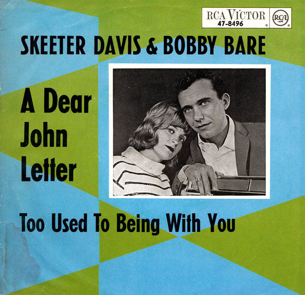 Skeeter Davis & Bobby Bare : A Dear John Letter (7", Single)