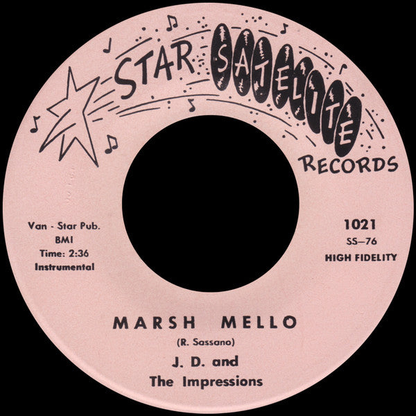 J.D. & The Impressions : Marsh Mello (7", Single)