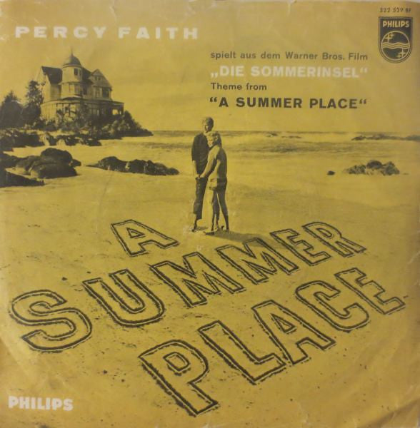 Percy Faith : Theme From "A Summer Place"  (7", Mono)