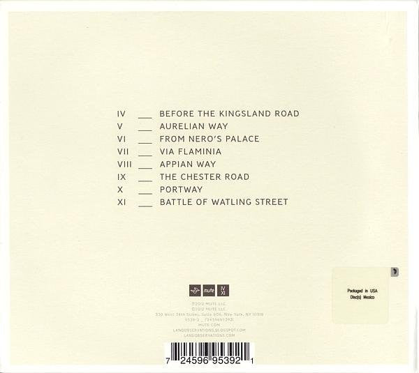 Land Observations : Roman Roads IV–XI (CD, Album)