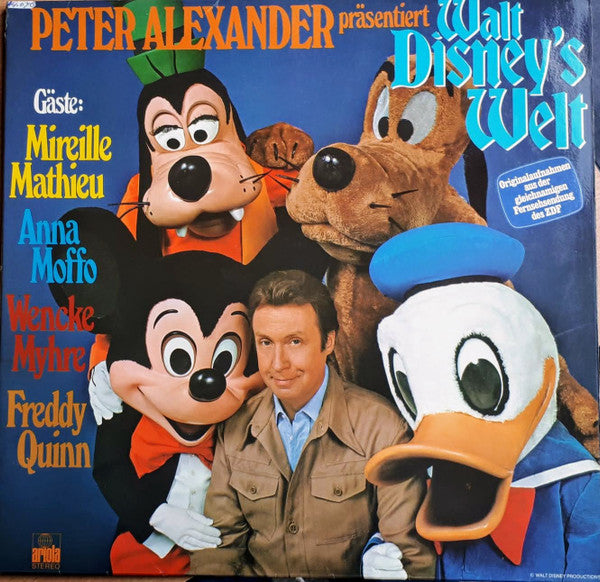 Peter Alexander : Peter Alexander Präsentiert Walt Disney's Welt (LP, Album, Gat)