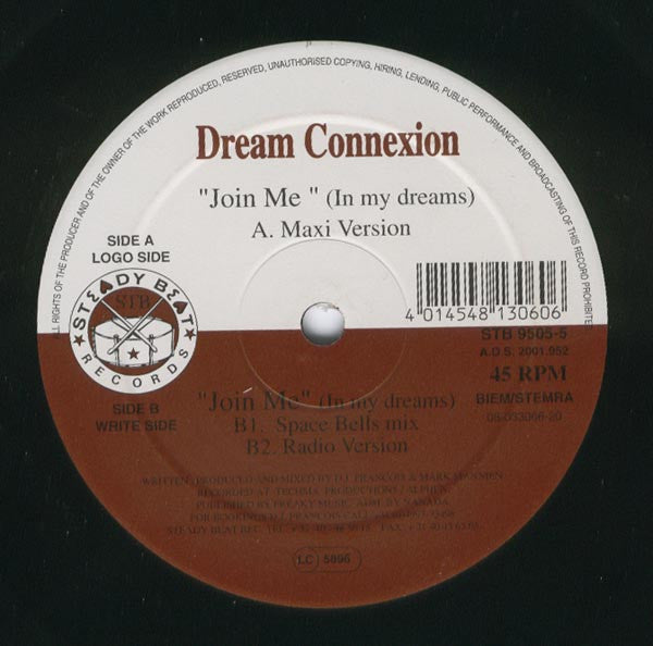 Dream Connexion : Join Me (12")