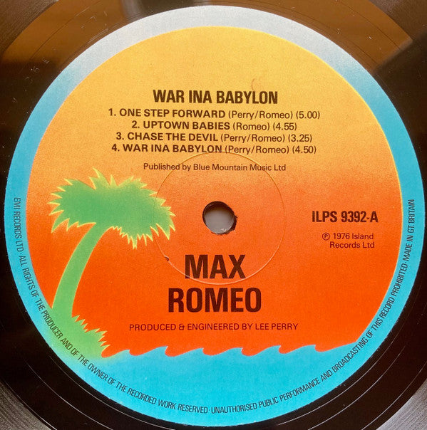 Max Romeo & The Upsetters : War Ina Babylon (LP, Album, RP)