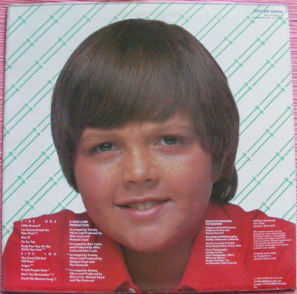 Jimmy Osmond : Jimmy Osmond (LP, Album)