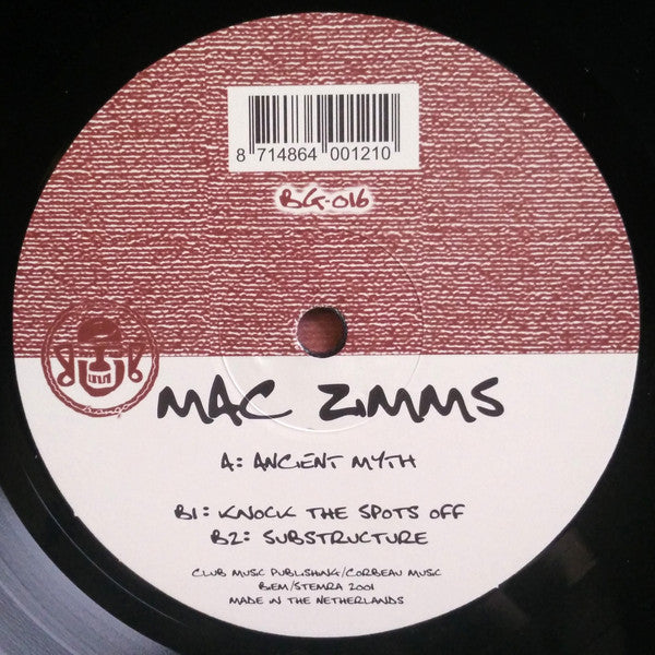 Mac Zimms : Ancient Myth (12")