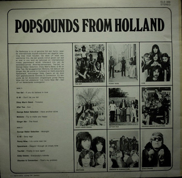 Various : Popsounds From Holland (LP, Comp)