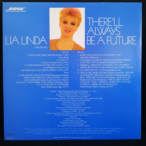 Lia Linda : There'll Always Be A Future (LP, Album, Gat)