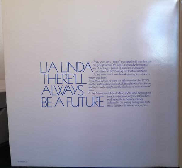 Lia Linda : There'll Always Be A Future (LP, Album, Gat)
