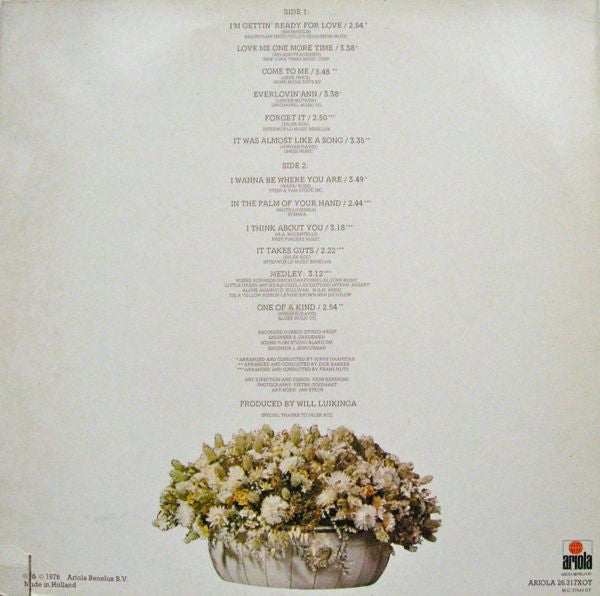 Oscar Harris : One Of A Kind (LP, Album)