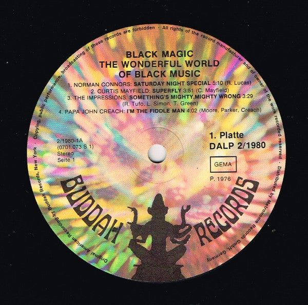 Various : Black Magic - The Wonderful World Of Black Music (2xLP, Comp)