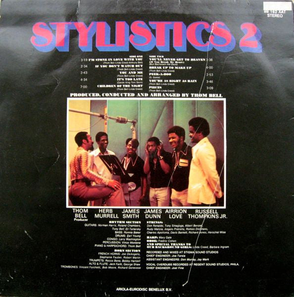 The Stylistics : Stylistics 2 (LP, Album)