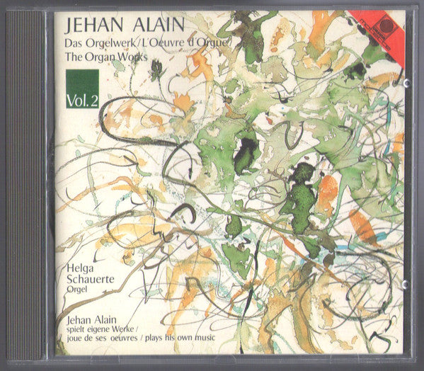 Jehan Alain, Helga Schauerte : Das Orgelwerk = L'Oeuvre D'Orgue = The Organ Works Vol. 2 (CD)