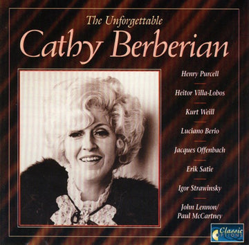 Cathy Berberian : The Unforgettable Cathy Berberian (CD, Comp)