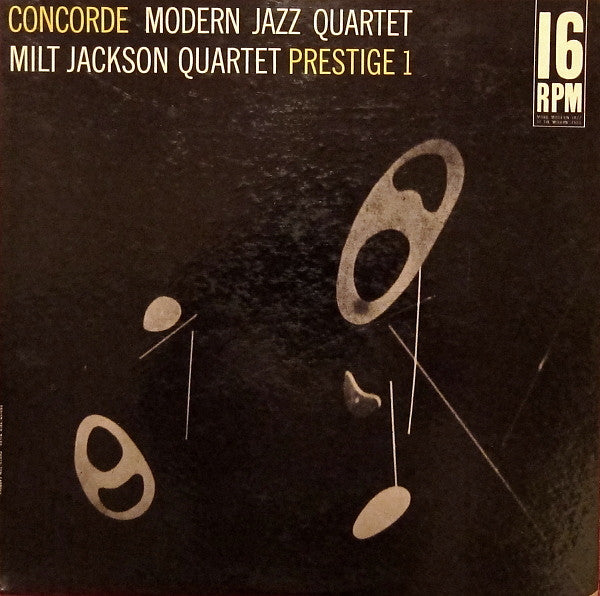 The Modern Jazz Quartet, The Milt Jackson Quartet : Concorde (LP, Comp, Mono)