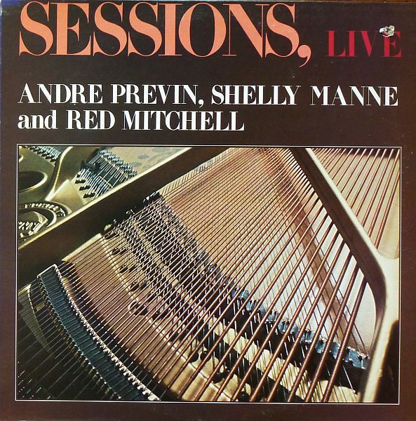 André Previn, Shelly Manne And Red Mitchell : Sessions, Live (LP, Album)